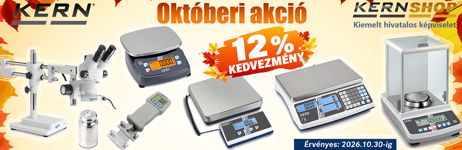 Kernshop 2026 Októberi akció