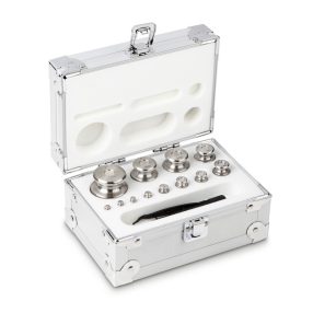   KERN 334-056 Súlysorozat, Súlykészlet, alumínium dobozban  1 g - 500 g  F2