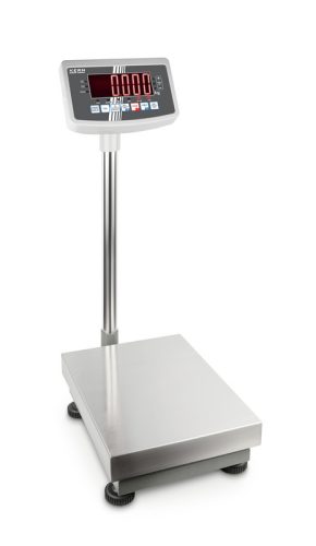 Kern Platform mérleg EFC 30K-3, Beépített újratölthető akkumulátorral, és oszloppal 30 kg / 2 g