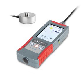   SAUTER FS 2-100KRQ1 digitális erőmérő készlet CR Q1 külső mérőcellával nyomó vizsgálatokhoz 100000 N / 20 N