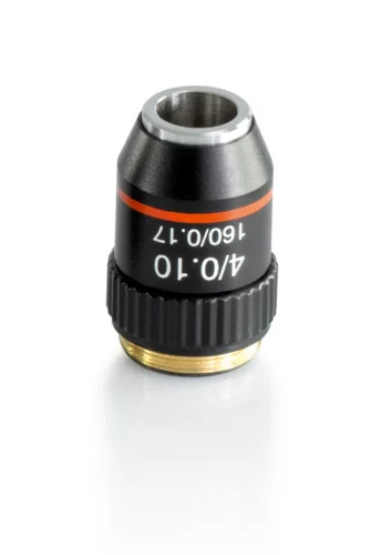 KERN OBB-A1111 Akromatikus mikroszkópobjektív, 4x / 0,1 W.D. (18,6 mm)