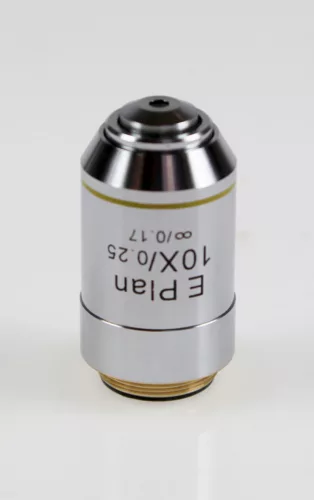 KERN OBB-A1159 Infinity E-Plan  mikroszkópobjektív, 10x / 0,25 W.D. (2,1 mm)