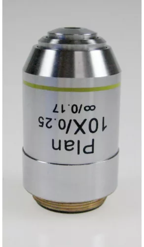 KERN OBB-A1243 Infinity Plan mikroszkópobjektív, 10x / 0,25 W.D. (4,64 mm)