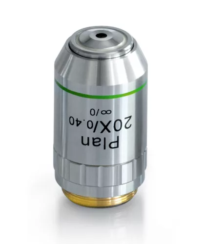 KERN OBB-A1249 Plan akromatikus mikroszkópobjektív, 20x / 0,4 W.D. (1,5 mm)