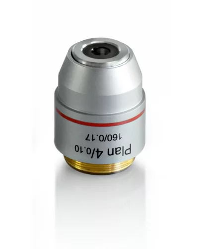 KERN OBB-A1255 Plan akromatikus mikroszkópobjektív, 4x / 0,1 W.D. (14,5 mm)