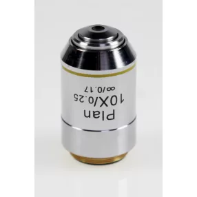   KERN OBB-A1289 Infinity Plan mikroszkópobjektív, 10x / 0,25 W.D. (4,64 mm)