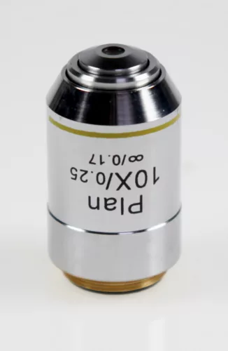 KERN OBB-A1289 Infinity Plan mikroszkópobjektív, 10x / 0,25 W.D. (4,64 mm)