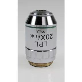   KERN OBB-A1291 Infinity Plan mikroszkópobjektív, 20x / 0,4 W.D. (8,35 mm)
