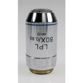   KERN OBB-A1297 Infinity Plan mikroszkópobjektív, 80x / 0,8 W.D. (0,85 mm)