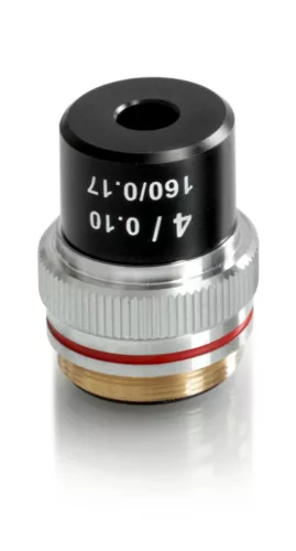 KERN OBB-A1476 Akromatikus mikroszkópobjektív, 4x / 0,1 W.D. (18 mm)