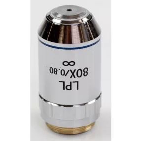  KERN OBB-A1530 Infinity Plan mikroszkópobjektív, 80x / 0,8 W.D. (0,85 mm)