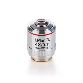   KERN OBB-A1600 Infinity Plan mikroszkópobjektív, 4x / 0,11 W.D. (12,1 mm)