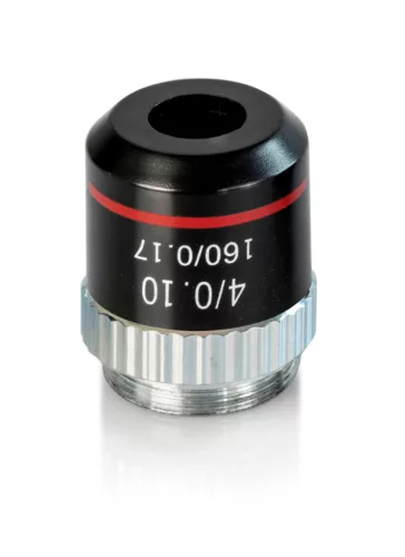 KERN OBB-A3203 Akromatikus mikroszkópobjektív, 4x / 0,1 W.D. (27 mm)