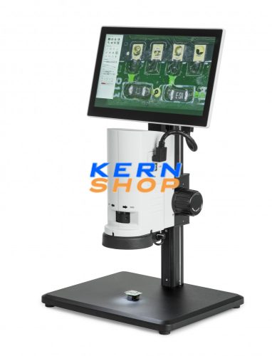Videó mikroszkóp Kern Optics OIV 254, HD monitor, 2 MP, képrögzítés