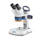 Sztereó mikroszkóp binokulár tubussal, 10x/20x/30x nagyítással, alsó-felső LED-es megvilágítással, KERN OPTICS OSF 438
