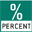 PERCENT